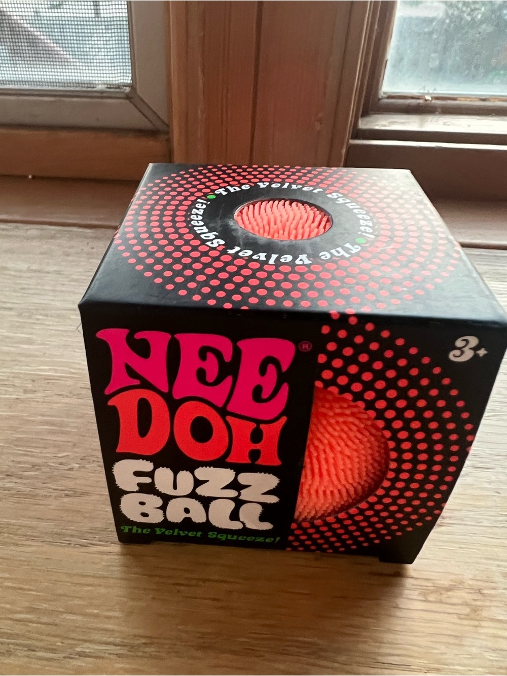 Needoh Fuzz Ball - Bright Orange